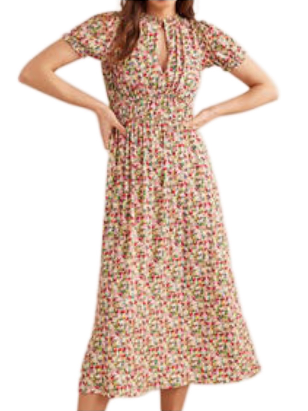 Boden Rosanna Jersey Knit Midi Tea Dress